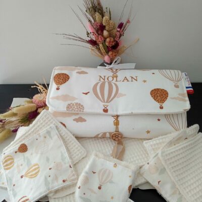 Tapis à langer nomade sur commande et à personnaliser