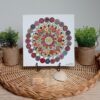 toile mandala dore