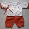 vetement bebe brassiere et bloomer