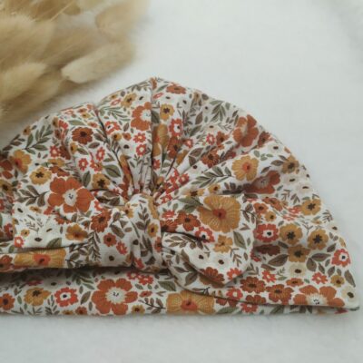 Bonnet turban bébé