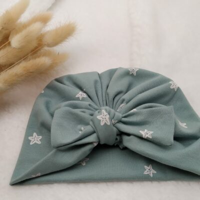 Bonnet turban bébé