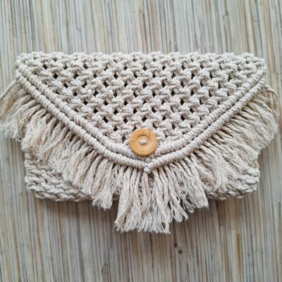 Pochette écru