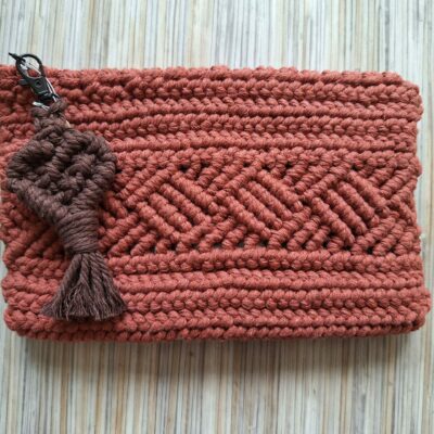 pochette terracotta