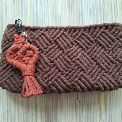 pochette marron