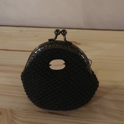 Porte-monnaies crochet noir (Copie) (Copie)