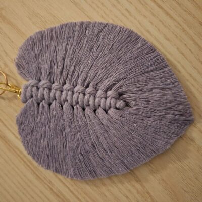 Porte-clefs feuille