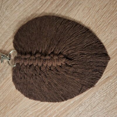 porte-clefs feuille