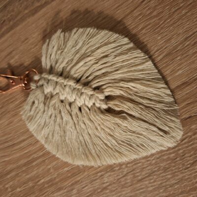 porte-clefs feuille