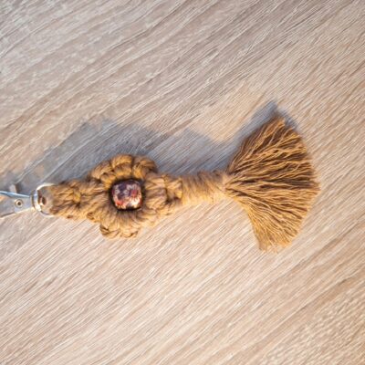 Porte-clefs fleur