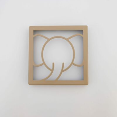 cadre chambre enfant éléphant
