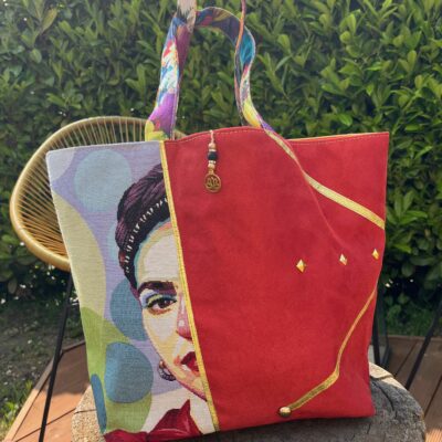 SAC CABAS FRIDA KAHLO - LEEOA - FAIT MAIN