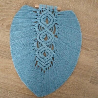 Feuille bleue