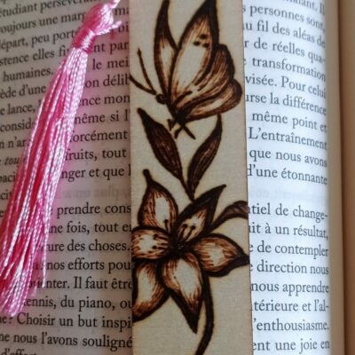 Marque-page "papillon"