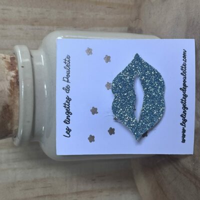 Broche pailletée "Smack"