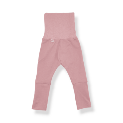 legging évolutif bébé et enfant en jersey bio rose