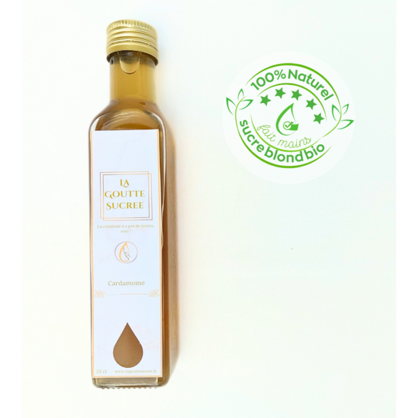 Sirop naturel artisanal cardamome