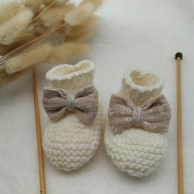 Chaussons mérinos bébé