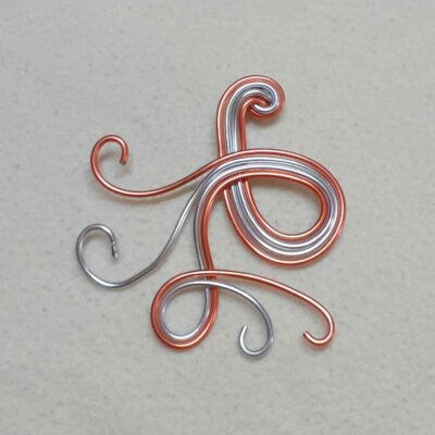 Collier Marianne en aluminium