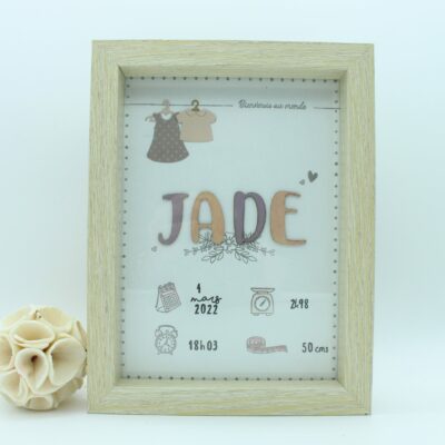 Cadre prénom Garde Robe