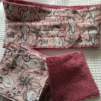 Bandeau démaquillage et lingettes