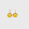 boucles d'oreilles jaune citron
