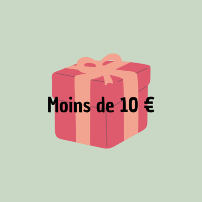 Cadeaux à moins de 10 euros