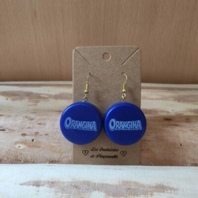 Boucles d’oreilles Orangina
