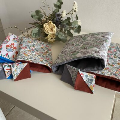 Pochette livre avec marque page