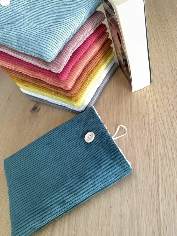 pochette livre velours