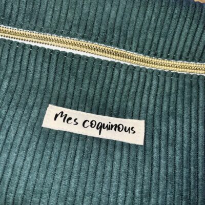 Sac banane en velours cotelé - vert sapin