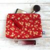 trousse de toilette ou maquillage en tissu japonais