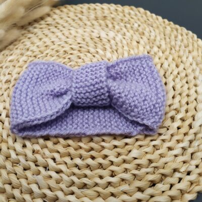 Bandeau laine bébé
