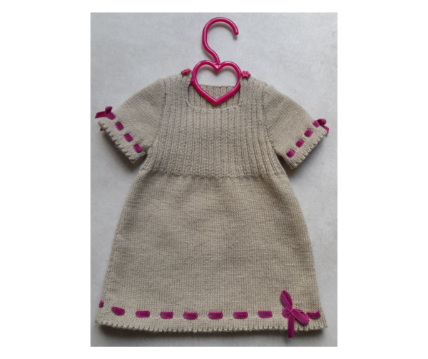 Robe de laine bébé