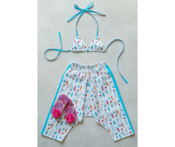 ensemble haut bikini et sarouel