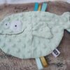 doudou plat poisson celadon