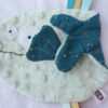 doudou plat poisson celadon