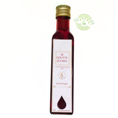 sirop naturel artisanal de fruits rouges