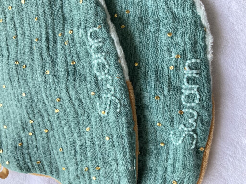 doudou personnalisation prénom brodé