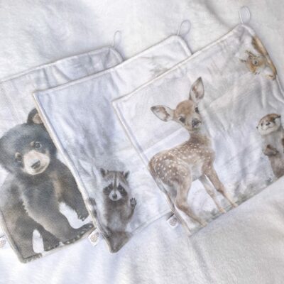LOT DE SERVIETTES - Foret