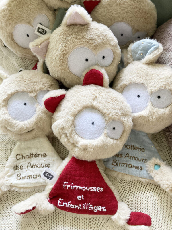 doudou personnalisation prénom brodé