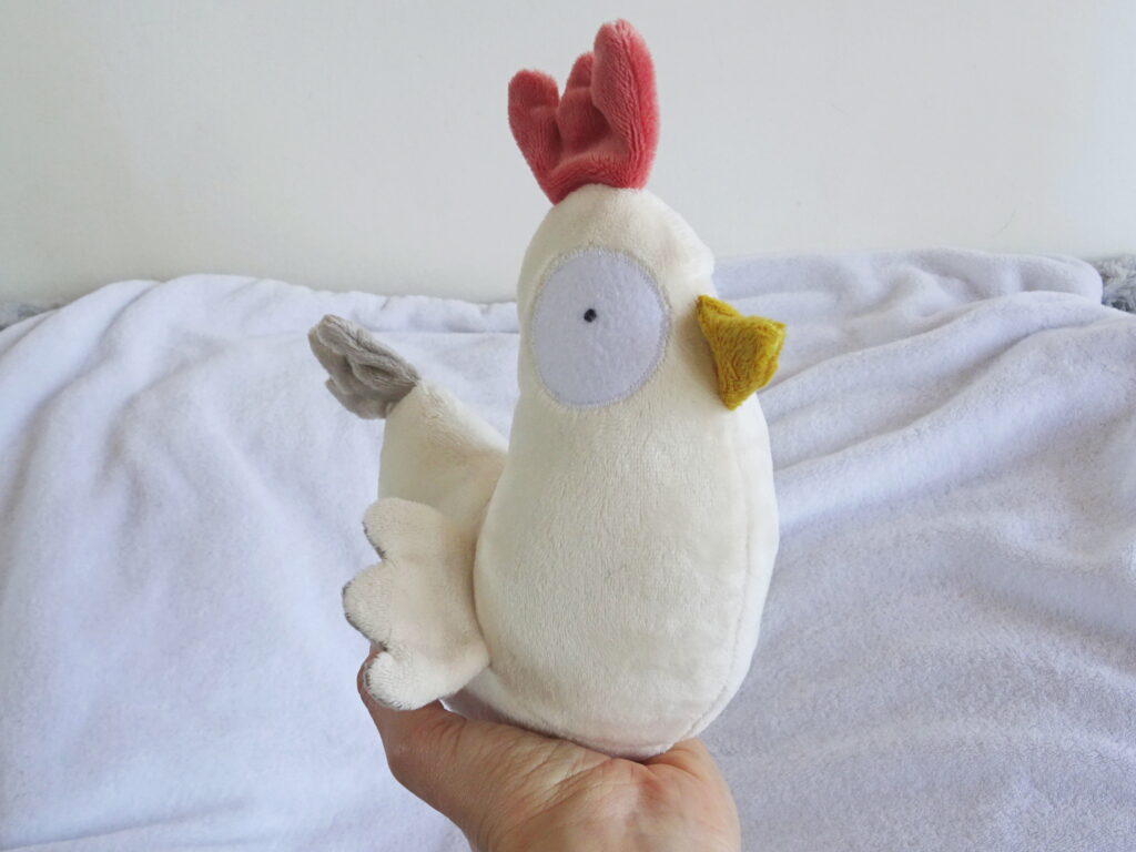 doudou poule Josette la poulette