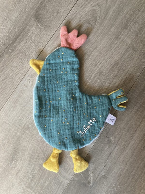 doudou plat poule