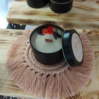 Bougie parfumée coulée à la main (Copie)