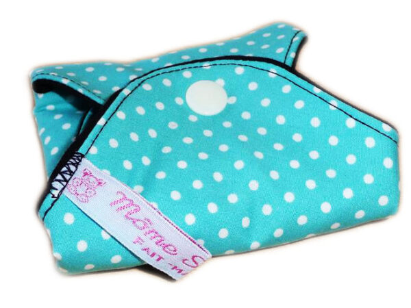 Serviette hygiénique lavable PETITS POIS (M : Flux moyens à normaux) - Zéro déchet - shl - serviette périodique ado fille femme - Hygiène intime féminine