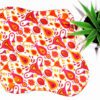 Serviette hygiénique lavable UTERUS RETRO (M : Flux moyens à normaux) - Zéro déchet - shl - serviette périodique ado fille - femme