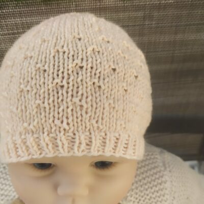 Bonnet laine naissance