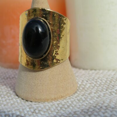 Bague Déméter - Dorée à 'or fin