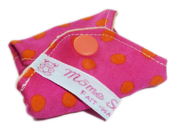 Protège-slip lavable PETITS POIS (MINI : 17 cm) - Zéro déchet - PSL - Protège-slip en coton ado fille femme - Hygiène intime féminine