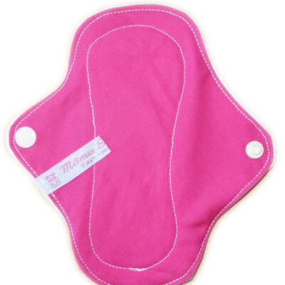 Protège-slip lavable PINK (MINI : 17 cm) - Zéro déchet - PSL - Protège-slip en coton ado fille femme - Hygiène intime féminine