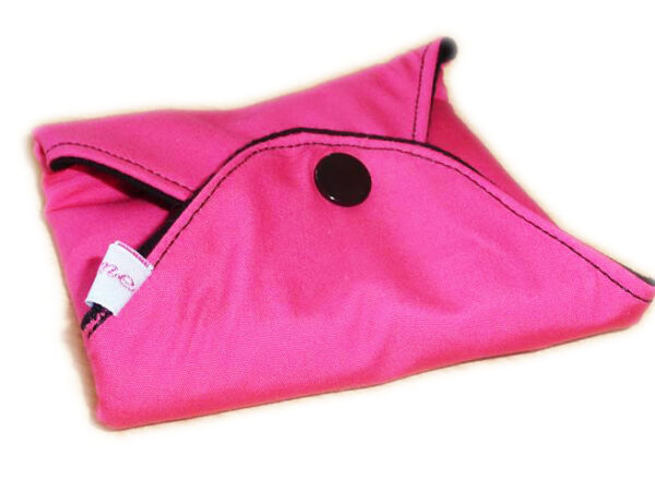 Serviette hygiénique lavable PINK (M : Flux moyens à normaux) - Zéro déchet - shl - serviette périodique ado fille femme - Hygiène intime féminine